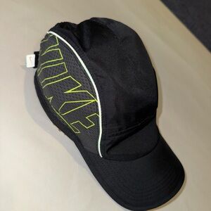 Nike 5 panel AW84 DRI-FIT AEROBILL Cap Black Gray Mesh Colorful Reflective READ
